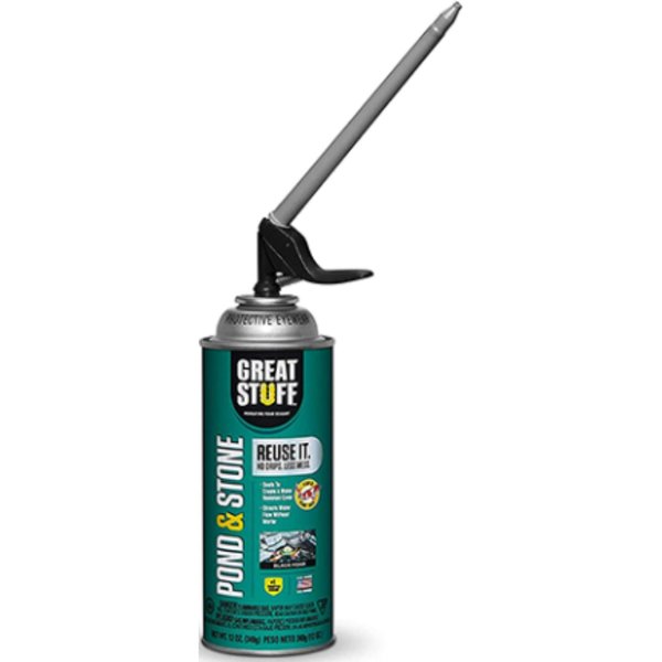 Great Stuff Sealant Pond-Stone Black 12Oz 99112849